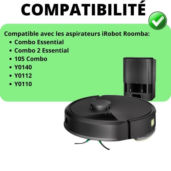 Sada příslušenství - PHONILLICO - iRobot Roomba Combo - 1 extrakční válec - 4 filtry - 4 boční kartáče