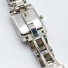 Used SEIKO Ladies Watch Quartz Working Square Date 539