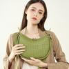 Fashion Underarm Women's Bag New Niche Cowhide Shoulder Messenger Bag Woven Crescent Bag