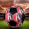 SIZE 5 Atlas Football Club Soccer Ball Colorful All Ages Machine Stitched PVC Competition Ready Durable High-Bounce