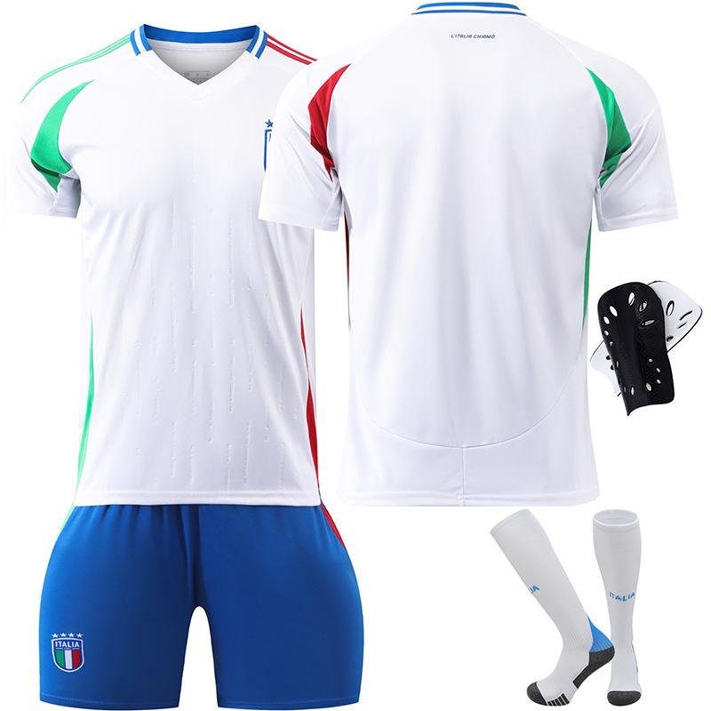 2425 European Cup Italy Football Jersey No. 14 No. 18 No. 3 Adult Youth Kids Cross-Border Export