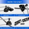#25-60 Detacher Cutter Chain Roller Chain Breaker Puller Holder Tools Kit For Motorcycle Bicycle Go Kart ATV Chains Replacement
