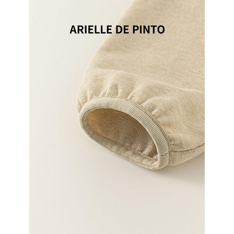 French Arielle De Pinto Girls' Jacket for Spring and Autumn with Hood and Lace Trim, Baby Girl Sweatshirt Jacket