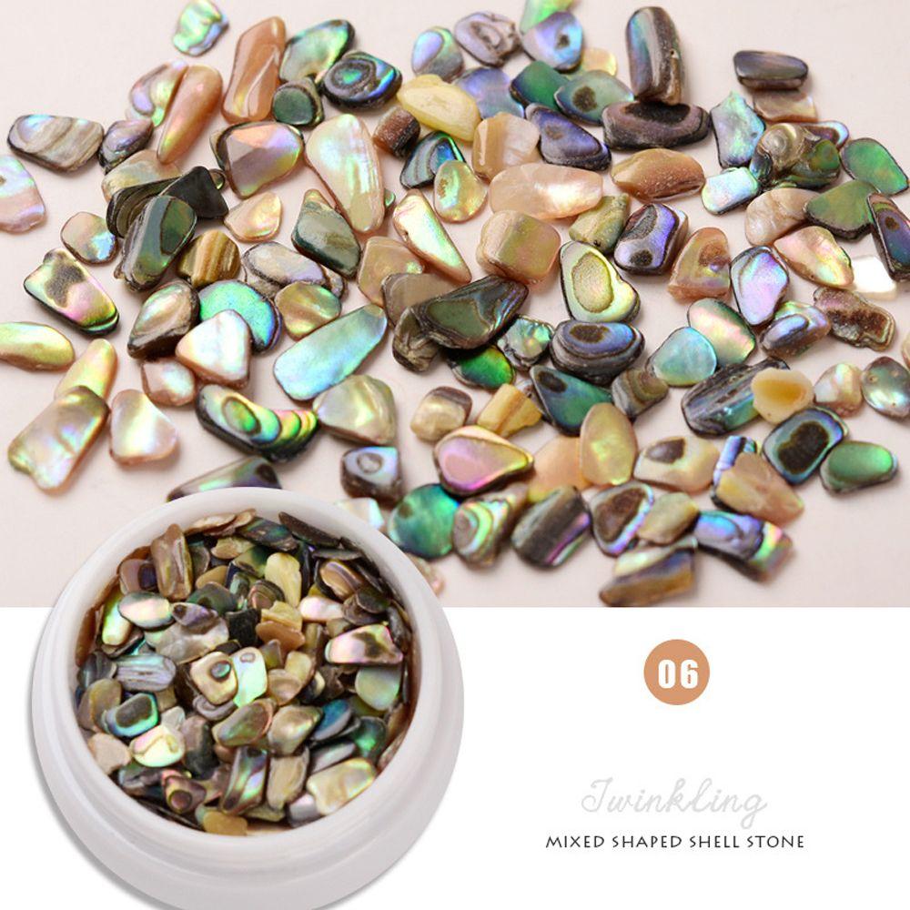 DIY Nail Art Decorations Nail Art Abalone Slices Shell Fragments Ornament Nail Art Shell Slices