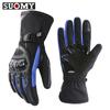 Winter Motorcycle Riding Gloves Can Touch Screen Waterproof and Warm Electric Vehicle Long Windproof Gloves