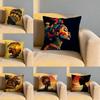 African American Woman Cushion Cover Soft Reversible  Durable Pillow Cover  MultiScene Use for Home  Car Daily Comfort