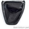 Auto Real Leather Gear Stick Shift Knob Lever Shifter Gaiter Boot Dust-Proof Cover Fit for BMW E90 E91 E92 E93 Car Styling