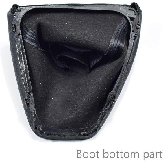 Auto Real Leather Gear Stick Shift Knob Lever Shifter Gaiter Boot Dust-Proof Cover Fit for BMW E90 E91 E92 E93 Car Styling