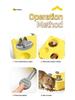 Interactive Cheese-Themed Cat Toy Dispenser