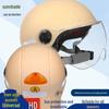 GB Certified Universal Helmet: Half Helmet for Men & Women, Anti-Fog, Four-Season Comfort, Safety Assurance