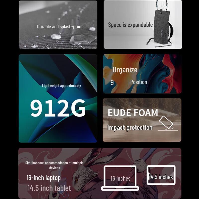 Lenovo Legion C3 Gaming Laptop Backpack