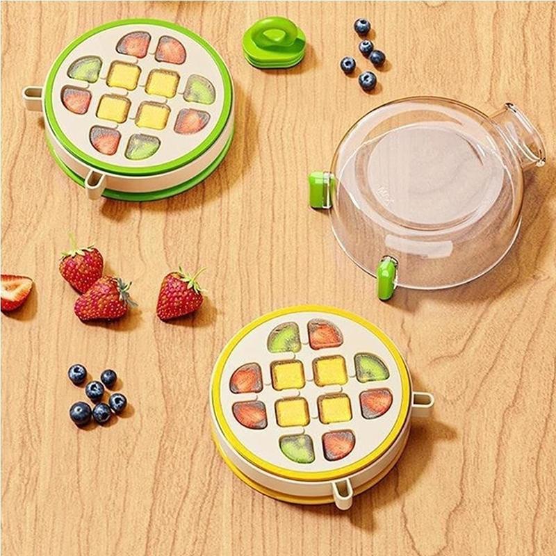 2 In 1 Ice Cube Tray With Straw Silicone Ice Cube Water Bottle No Touch Ice Maker For Freezer Summer Food Grade Ice Kettle Cup