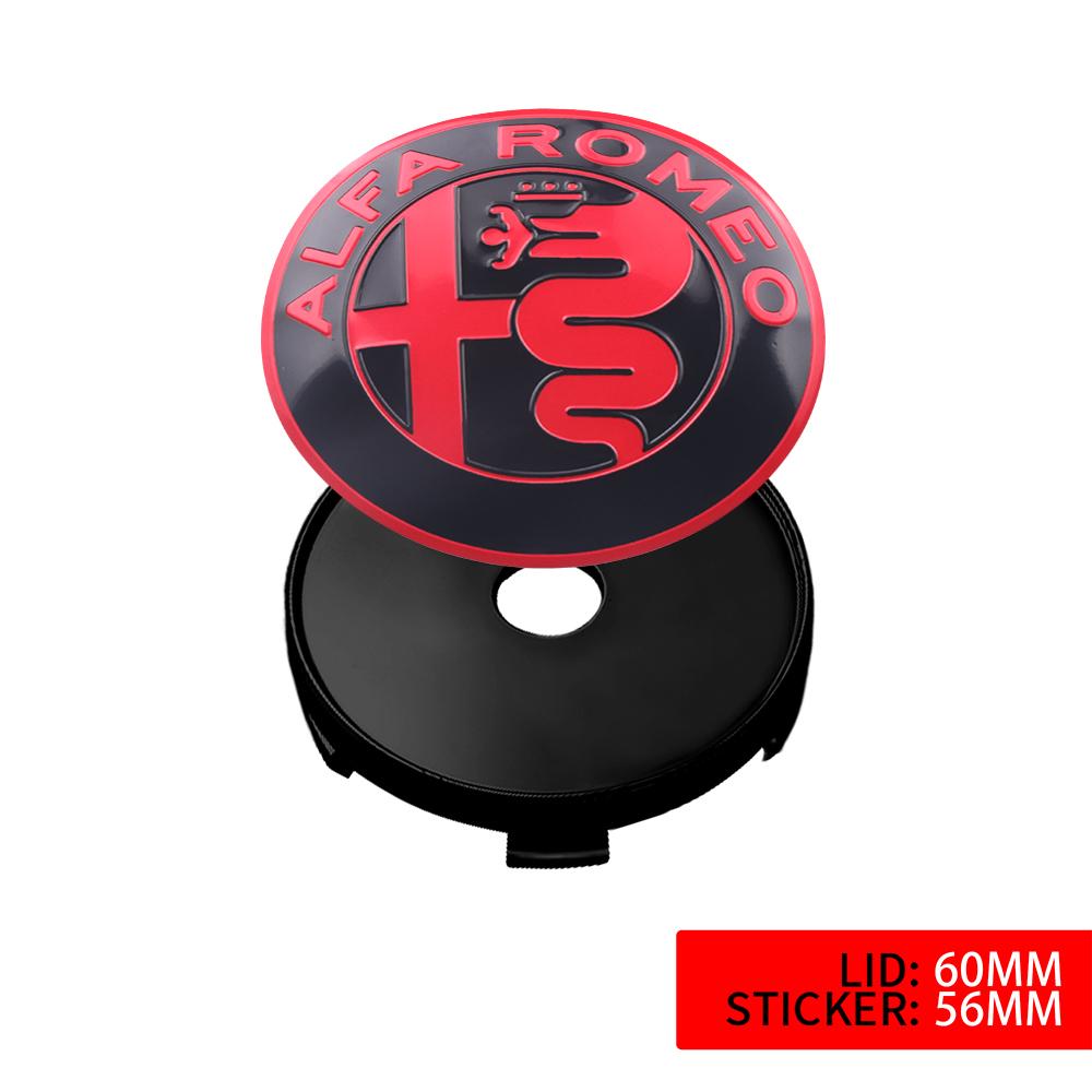 Pro Alfa Romeo Znak na auto Krytky středů kol Samolepky krytů nábojů Auto Refit Pro Alfa Romeo Sportiva Giulia Giulietta 159 156 MITO
