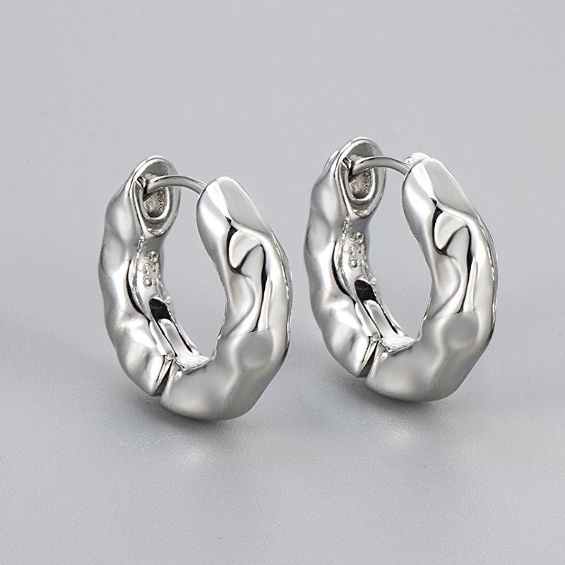 Concave-Convex Irregular Ear Cuffs: High-End Vintage Style with Girlish Charm