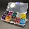 120Pcs/Box Mini Auto Blade Fuses Set 2-35A Assorted Color-coded Carved Amp Rating Car Van Bike