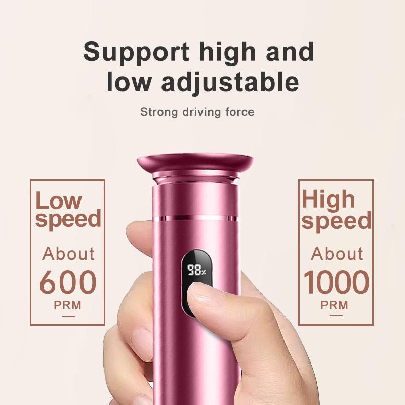 Aluminum Alloy Electric Foot Grinder For Feet - Dual Power Type-C/Battery, Callus & Dead Skin Remover Pedicure Tool