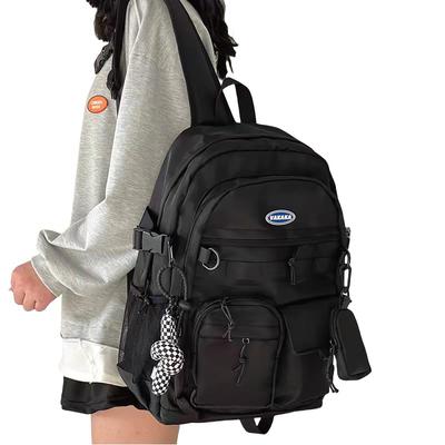 ZESU Koreanischer Damen-Rucksack mit großem Fassungsvermögen für die Schule, High-School-Schüler, Leicht, Wasserdicht, Reisen, Schule, Stadt, Pendeln, Outdoor,