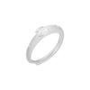 Geometric Rotating Planet Zircon Adjustable Opening Rings for Women Wedding Party Daily High Quality Jewelry
