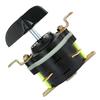 KDH Welding Gear Switch 25A 50A 220V To 380V Wooden Base Combination Switch Copper Contacts 115mm 140mm Height