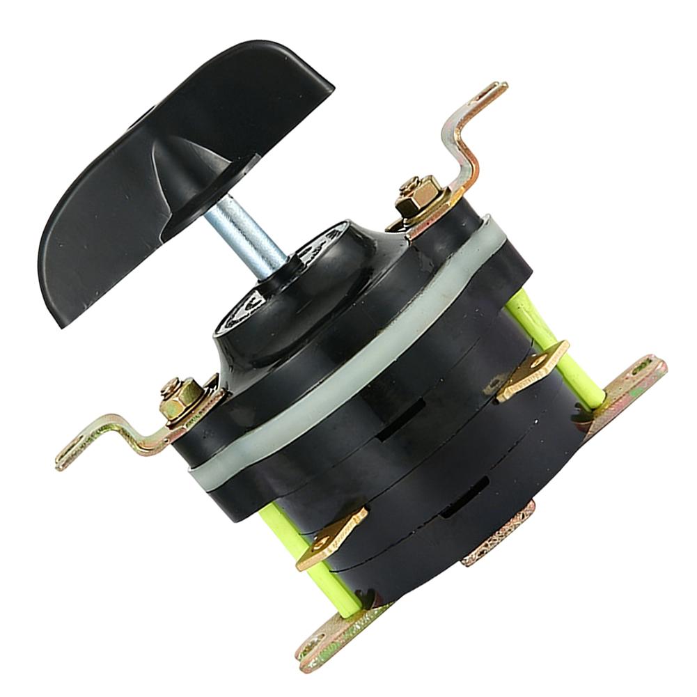 KDH Welding Gear Switch 25A 50A 220V To 380V Wooden Base Combination Switch Copper Contacts 115mm 140mm Height