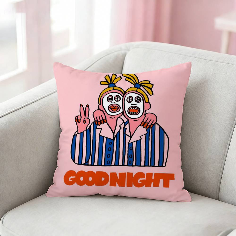 AAYAKA FUKANO Art Pillow Case for Sofa Living Room Home office Decor Protective Cover