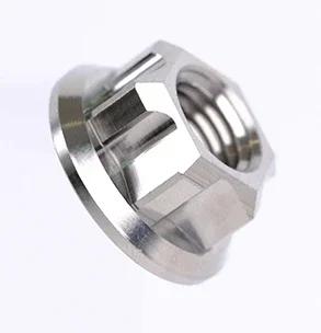 Golden Blue Grey Purple Candy Green M5 M6 M8 M10 M12 A3 Flange Screw Nut TC4 GR5 Titanium Alloy DIY Motorcycle