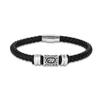 Personalized Norse Viking Runes Amulet Bracelet Leather Wristband With Futhark Rune Bead In Your Choice Viking Jewelry