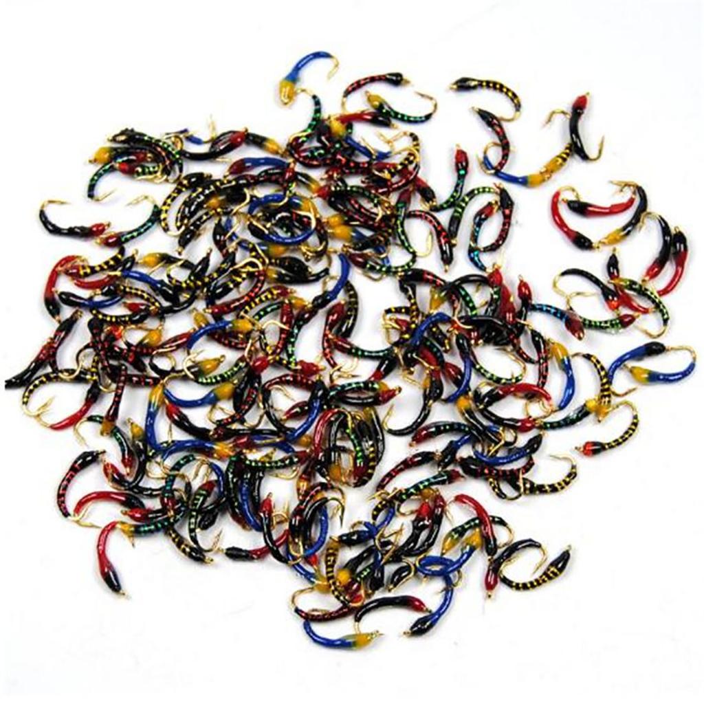 6/12/18/24 szt./pudełko Różne nimfy epoksydowe do połowu muchowego na pstrągi, okonie, ryby, przynęty wędkarskie