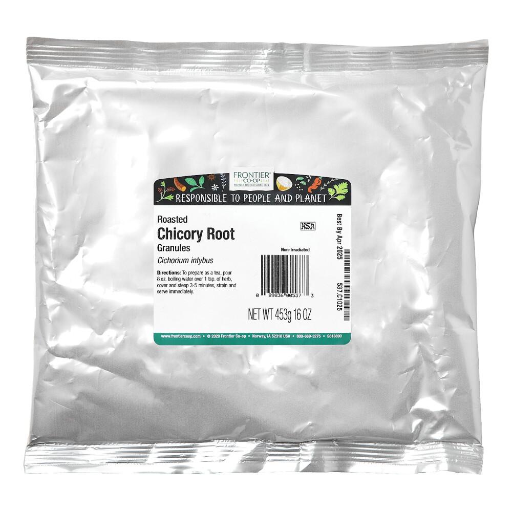 Frontier Natural Products Roasted Chicory Root Granules 453g (16oz)
