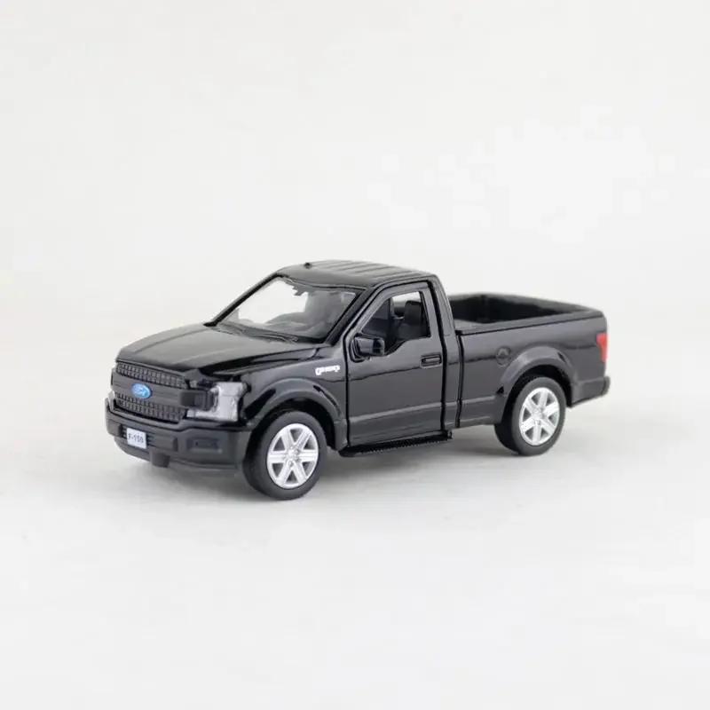 1:36 Ford F-150 Raptor Pickup with Drive Pull Back Models Simulation Metal Diecasts Vehicles Toys Collection Gift F232