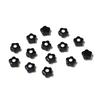 5pcs/Lots Colored Acrylic Enamel Flower Shaped Beads Spacer Loose Beads for DIY Necklace Bracelet Jewelry Making Findings