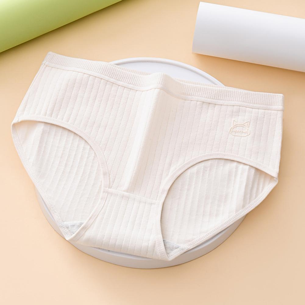 Brand New Breathable Underwear Mid Waist Pants For Spring