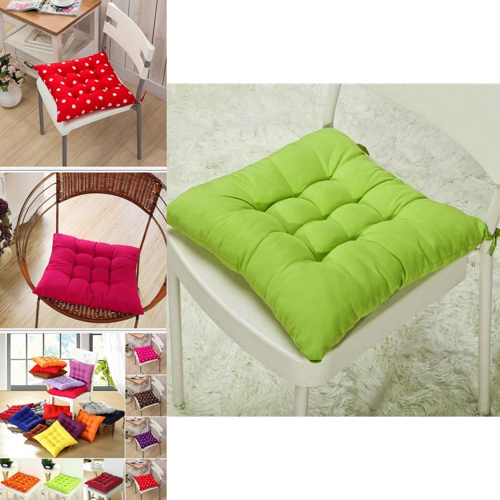 Luxurious 40*40cm Dining Garden Patio Home Kitchen Office Chair Seat Pad Cushion