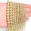 Apx 38-190pcs/Strand Round Hematite Beads Natural Stone Beads Loose Beads For Jewelry Making Diy Bracelet Accessories