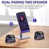Gaming RGB Speaker G200 Magnetic BT5.3 Mini Sound Box 16 Million Colors Sync Music Beat Portable Desktop PC PS5 Decor Accessory