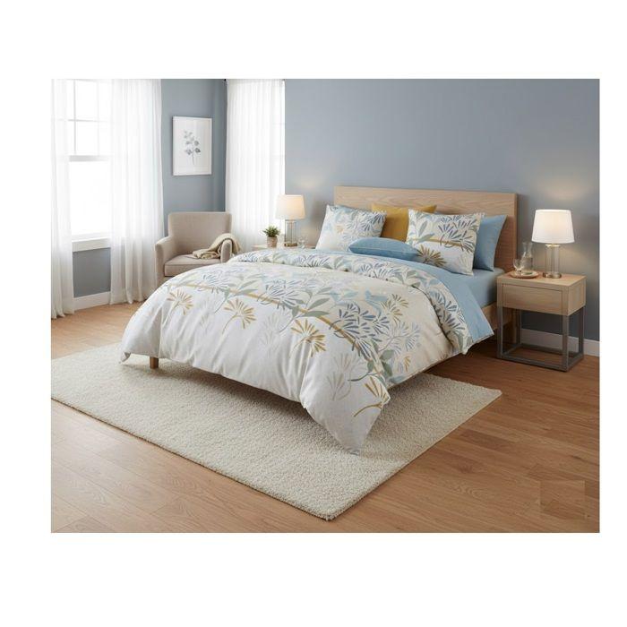Parure de lit harmony vegetal 240 x 220 cm