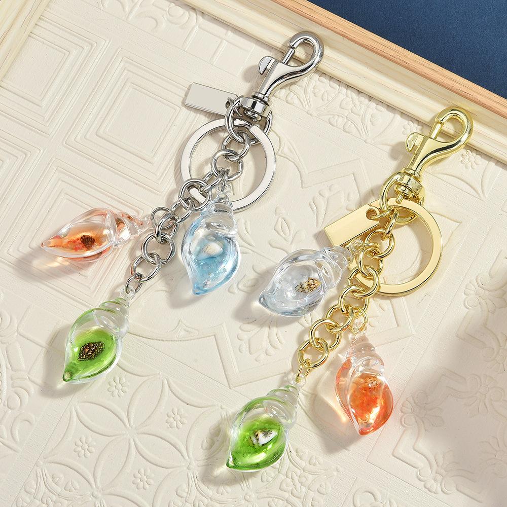 Creative Girl Heart Conch Keychain