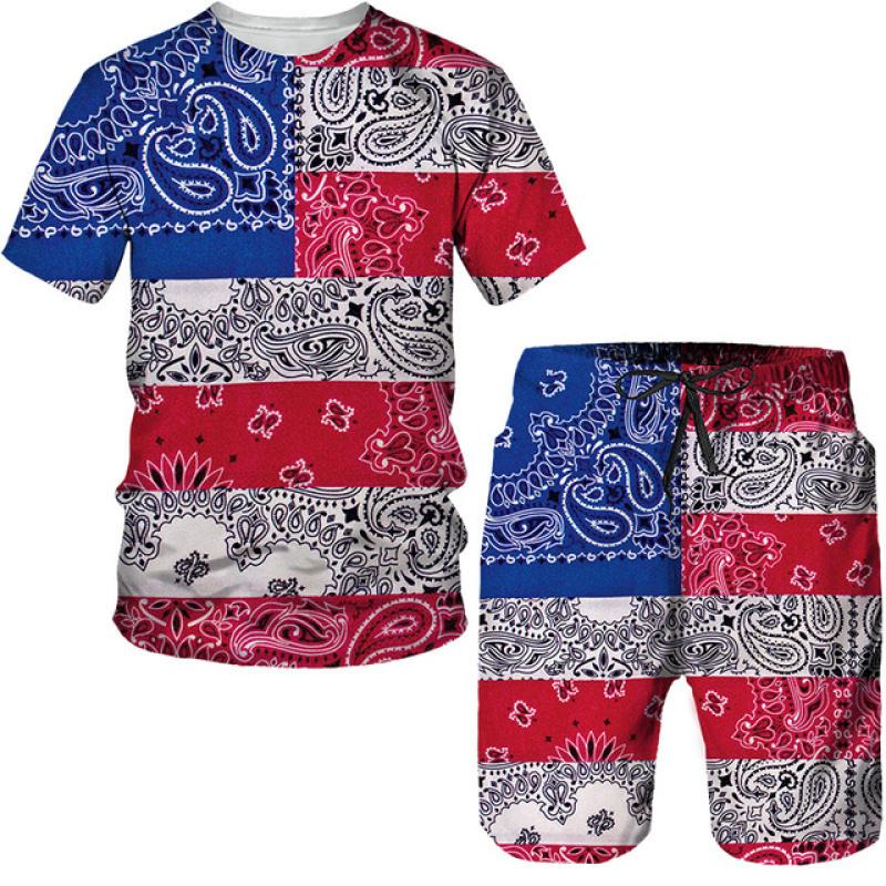 

Новый спортивный костюм, мужской комплект, спортивная одежда, летние костюмы, мужская одежда для фитнеса, спортивные костюмы, футболка с короткими рукавами, шорты, быстросохнущие, 2 предмета M