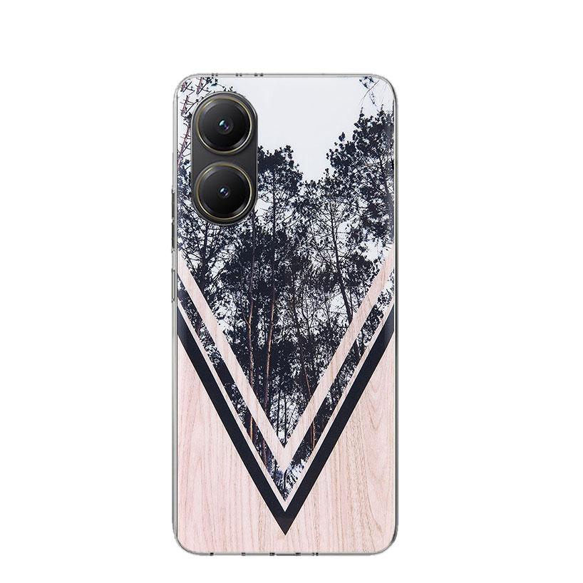 Forest Geometry Wood Nature Case Phone Cover for Xiaomi Poco X3 Nfc X5 X6 X7 X4 Gt F7 Ultra F6 F5 Pro F4 F3 M5S M4 M6 M3 Trend F