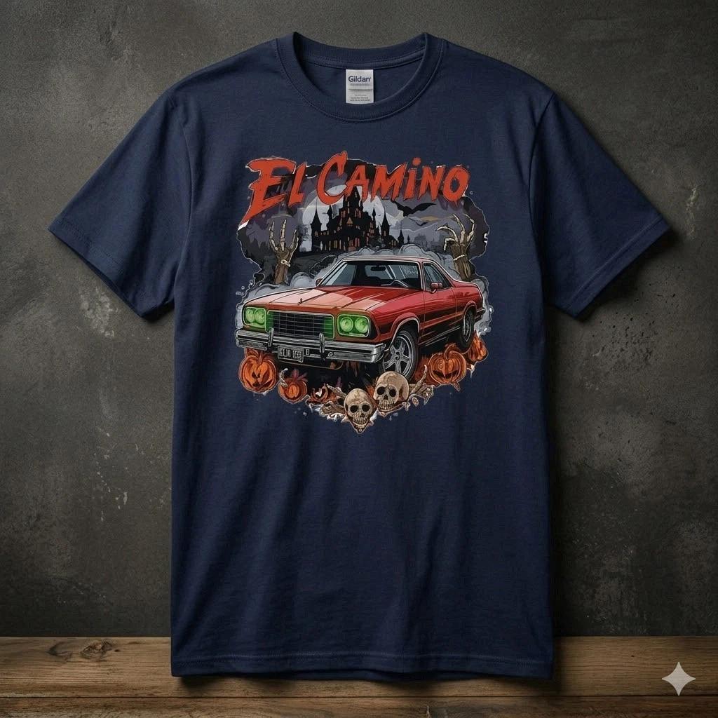 Vintage El Camino T-Shirt 1978-1987 Classic Chevy Gift XXL