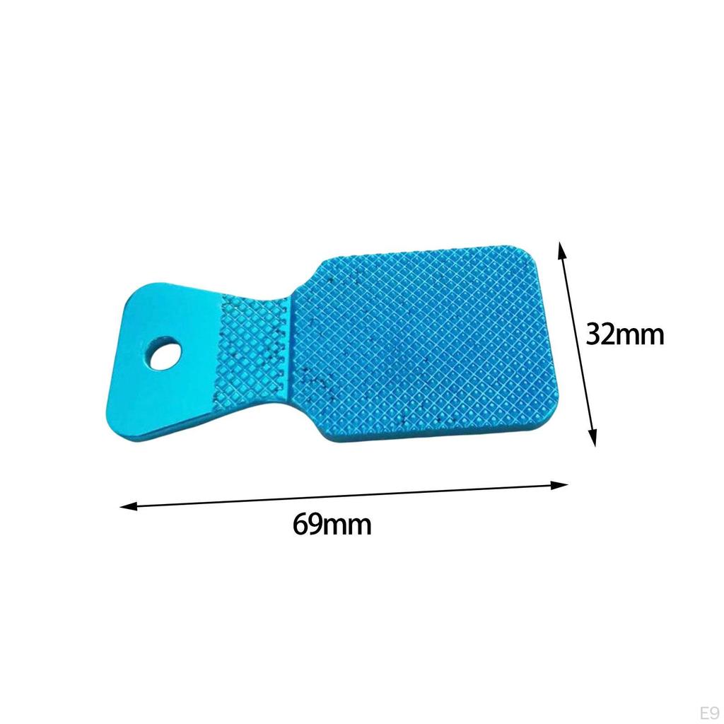 Billiard Pool Cue Tip Sander Burnisher Metal Sturdy Scuffer for Sports Training Travel