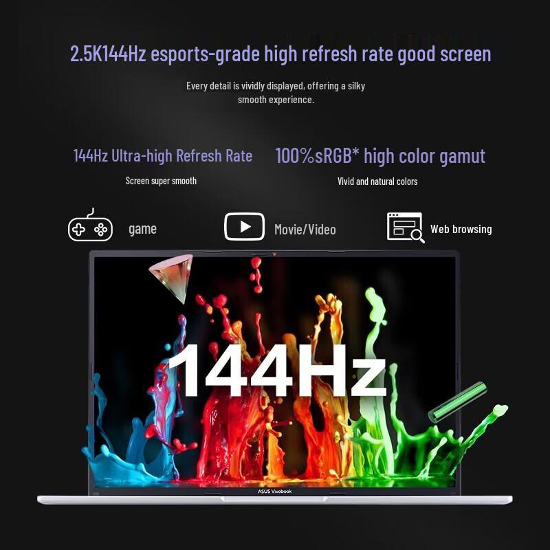 ASUS Vivobook 16 High-Performance Thin & Light Laptop (CN version)