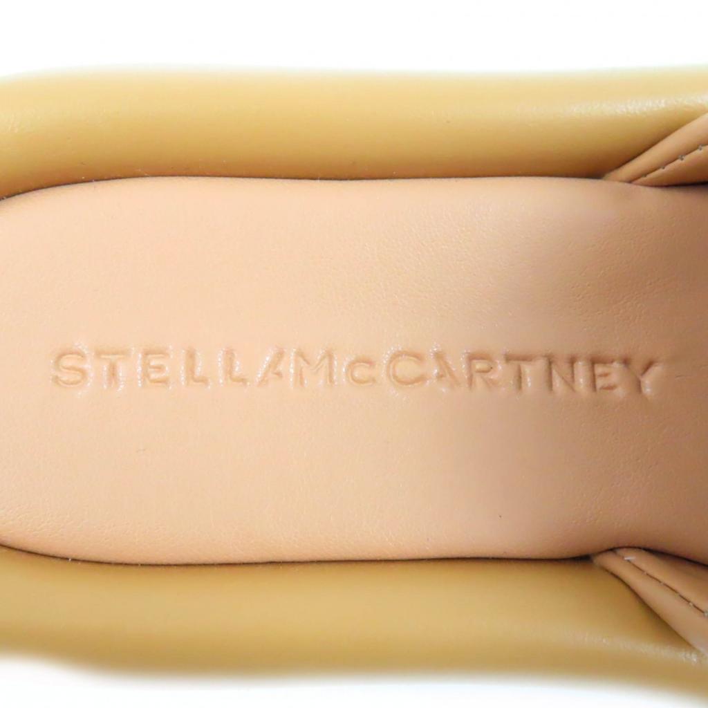 Ausgezeichnete Stella McCartney Sandalen Braun Kunstleder Damen 36 810050 Gebraucht