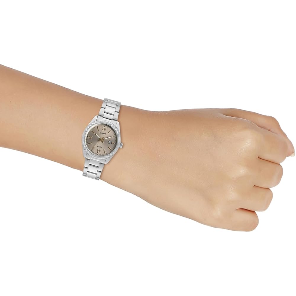 Casio MTP-1302DD-9AVDF Beige Modern Line Watch Casual Style