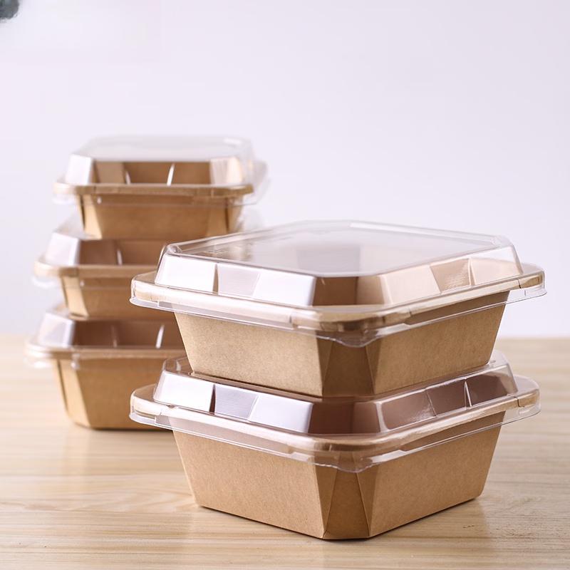 Disposable Kraft Paper Octagonal Meal Box