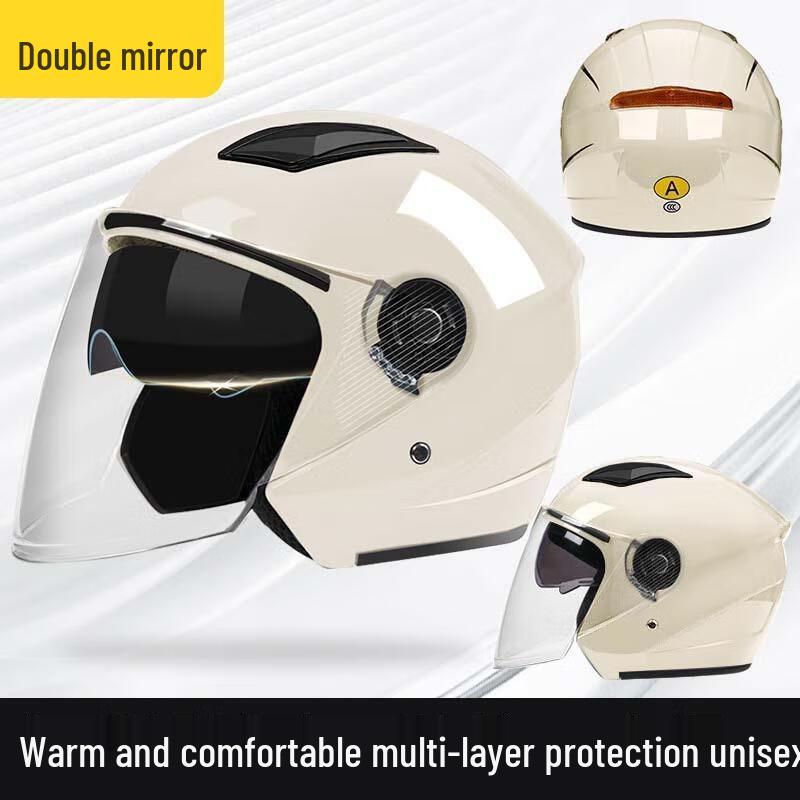 HANDUNYOU Dual Visor Electric Scooter Helmet