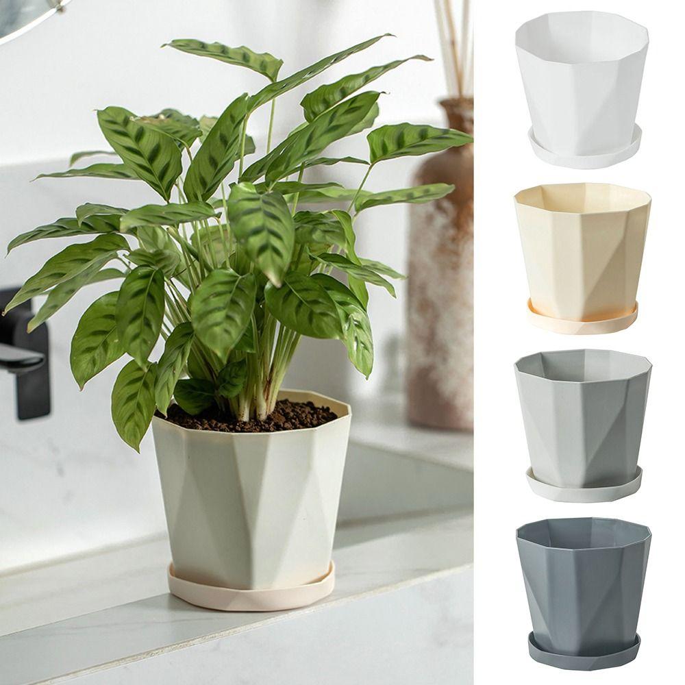 Including Liner Hydroponic Planter Self Watering Soil Flower Pot New Potted Flower Pot