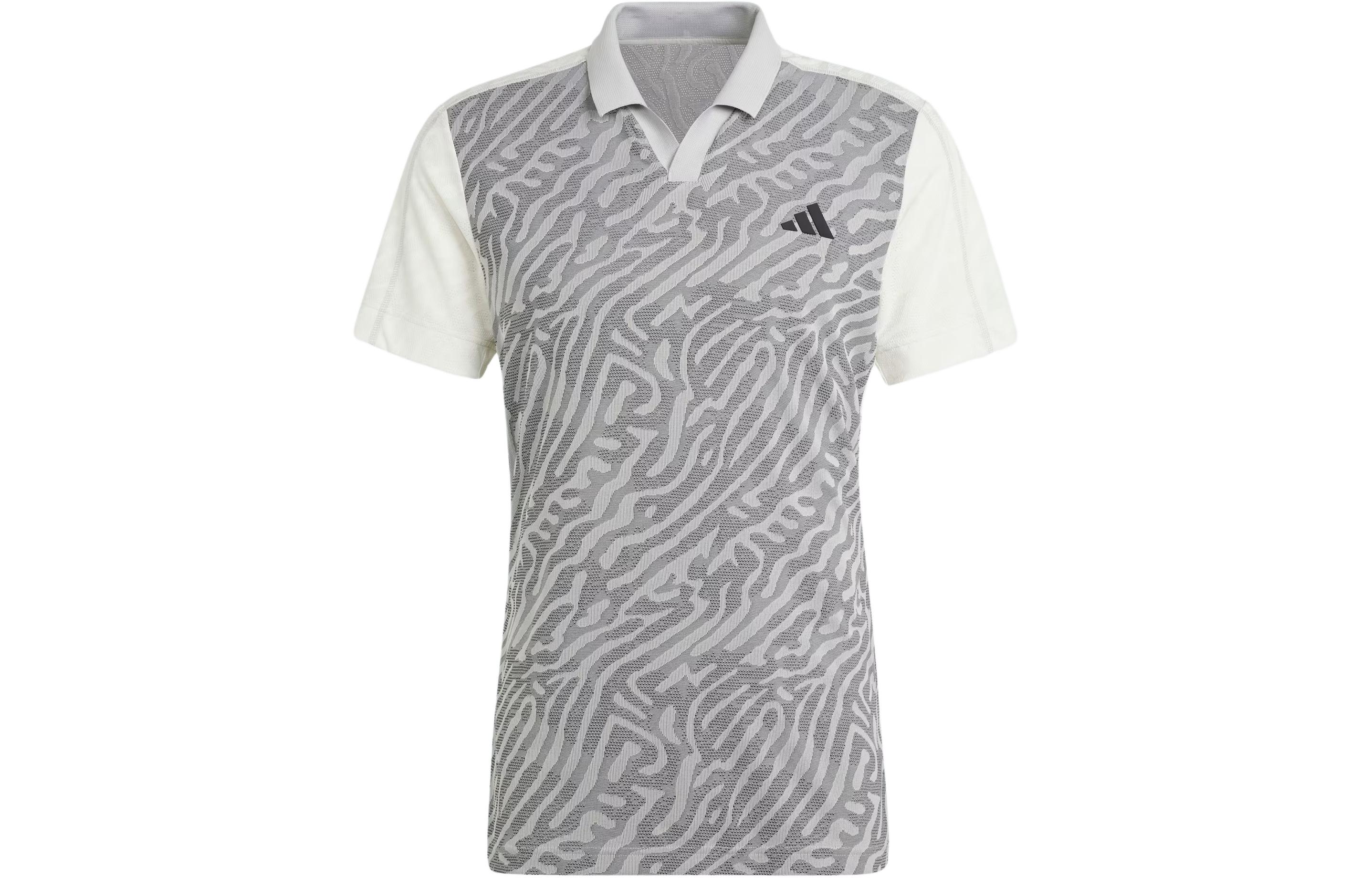 Adidas Tennis Airchill Pro Freelift Polo Shirt Polo Shirt Men s Gray IV7147 XL