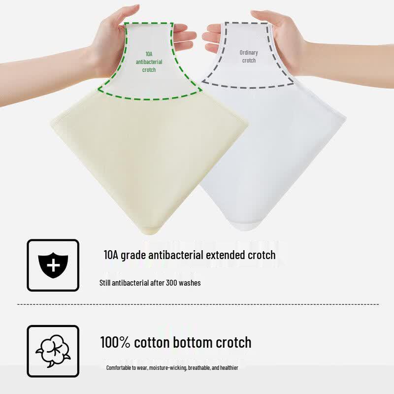 Herbal Original Color Women's Seamless Cotton Briefs