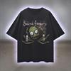 Salad Fingers T-Shirt, Creepy Web Series Graphic Tee, Surreal Horror, Cult Animation, Pure Cotton